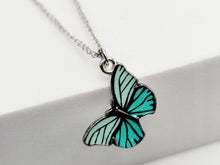 Load image into Gallery viewer, Trendy Butterfly Necklace - Trendy Butterfly necklace Silver tone