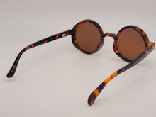 Load image into Gallery viewer, Steampunk Goggles Glasses Round Sunglasses Emo Retro Vintage Print