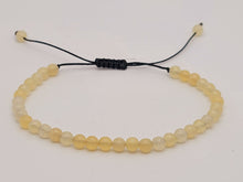 Load image into Gallery viewer, Natural Citrine Bracelet, Handmade Semi Precious Gemstone 4mm