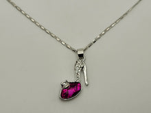 Load image into Gallery viewer, High Heel Necklace Trendy Heel necklace gift for her, Gift for dancer, exotic dancer