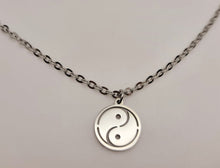 Load image into Gallery viewer, Harmony in Style: 18 Inch Ying Yang Pendant Necklace - A Perfect Gift for Her
