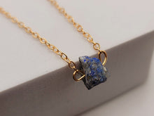 Load image into Gallery viewer, Raw Crystal Necklace, Carnelian Rough Stone Necklace, Amethyst Necklace,