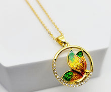 Load image into Gallery viewer, Butterfly Necklace - Trendy Butterfly necklace Gold tone - Gift for her