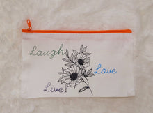 Load image into Gallery viewer, MAKEUP BAG, 1 Makeup bag, Cosmetic Bag, Retro Style Customized Text Print