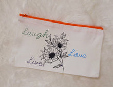 Load image into Gallery viewer, MAKEUP BAG, 1 Makeup bag, Cosmetic Bag, Retro Style Customized Text Print