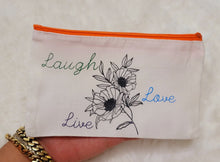 Load image into Gallery viewer, MAKEUP BAG, 1 Makeup bag, Cosmetic Bag, Retro Style Customized Text Print