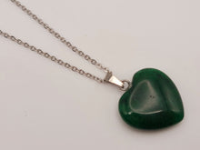 Load image into Gallery viewer, Jade Natural Point Necklace Gold Tone Necklace- Good Luck•Fortune (Powerful Necklace)