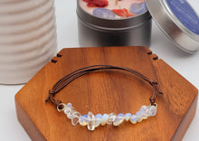 Load image into Gallery viewer, Natural Opal Opalite Bracelet, Handmade Semi Precious Chip Bracelet