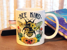 Load image into Gallery viewer, Cute Be Kind Mug, Floral Mug Personalized Gifts For Her Bridesmaid Gifts
