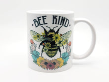 Load image into Gallery viewer, Cute Be Kind Mug, Floral Mug Personalized Gifts For Her Bridesmaid Gifts