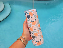 Load image into Gallery viewer, Halloween Tumbler, Spooky Vibes Tumbler, Pumpkin Tumbler
