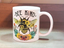Load image into Gallery viewer, Cute Be Kind Mug, Floral Mug Personalized Gifts For Her Bridesmaid Gifts