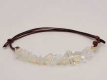 Load image into Gallery viewer, Natural Opal Opalite Bracelet, Handmade Semi Precious Chip Bracelet