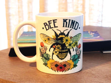 Load image into Gallery viewer, Cute Be Kind Mug, Floral Mug Personalized Gifts For Her Bridesmaid Gifts