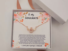 Load image into Gallery viewer, Soulmate Necklace Gift For Her, To My Soulmate Necklace, Love Necklace