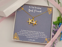 Load image into Gallery viewer, Best friend gift, best friend necklace, best friend distance gifts, Besties BBF