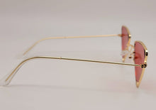 Load image into Gallery viewer, Red Retro Triangle Cat Eye Sunglasses | Cateye Sunglasses Vintage