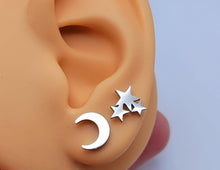Load image into Gallery viewer, Surgical steel stud earrings set | tarnish free earrings Hypoallergenic earrings
