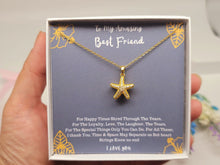 Load image into Gallery viewer, Best friend gift, best friend necklace, best friend distance gifts, Besties BBF