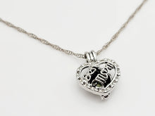 Load image into Gallery viewer, 100% Genuine Natural Moldavite Dove Locker Necklace Best Mom