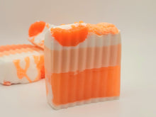 Load image into Gallery viewer, Peaches Soap Bar With Goat's Milk Glycerin Perfect gift for her, Handmade soap, All natural
