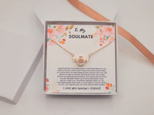 Load image into Gallery viewer, Soulmate Necklace Gift For Her, To My Soulmate Necklace, Love Necklace