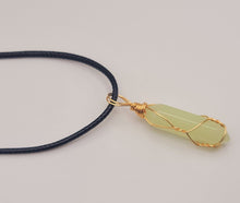Load image into Gallery viewer, Glow in the Dark Crystal Pointed Necklace, Kid Necklace, Atlantis Cosplay Necklace,