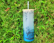 Load image into Gallery viewer, Mushroom Beer Can Glass | Boho Mushroom Coffee Glass 24 OZ