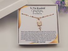 Load image into Gallery viewer, To My Beautiful Mom Necklace, Christmas Gift from Daughter, Mom Necklace,