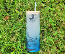 Load image into Gallery viewer, Mushroom Beer Can Glass | Boho Mushroom Coffee Glass 24 OZ