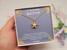 Load image into Gallery viewer, Best friend gift, best friend necklace, best friend distance gifts, Besties BBF