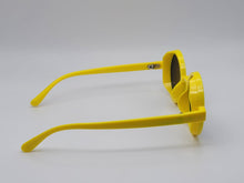 Load image into Gallery viewer, Steampunk Goggles Glasses Round Sunglasses Emo Retro Yellow
