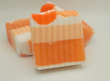 Load image into Gallery viewer, Peaches Soap Bar With Goat's Milk Glycerin Perfect gift for her, Handmade soap, All natural