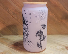 Load image into Gallery viewer, Color Changing Mushroom Beer Can Glass | Boho Mushroom Coffee Glass