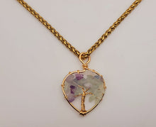 Load image into Gallery viewer, Fluorite Choker Necklace, Minimalist gifts, Cute trendy Choker Necklace