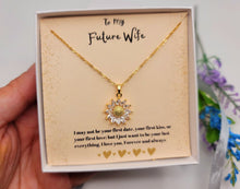 Load image into Gallery viewer, Soulmate Necklace Gift For Her, To My future Wife Necklace, Future Wife