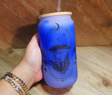 Load image into Gallery viewer, Color Changing Mushroom Beer Can Glass | Boho Mushroom Coffee Glass