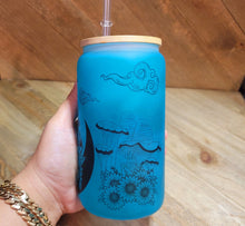 Load image into Gallery viewer, Color Changing Mushroom Beer Can Glass | Boho Mushroom Coffee Glass