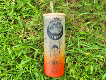 Load image into Gallery viewer, Mushroom Beer Can Glass | Boho Mushroom Coffee Glass 24 OZ