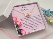 Load image into Gallery viewer, To My Girlfriend Necklace Gift For Her, To My Soulmate Necklace, Love Necklace