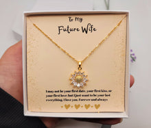 Load image into Gallery viewer, Soulmate Necklace Gift For Her, To My future Wife Necklace, Future Wife
