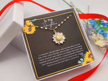 Load image into Gallery viewer, To My Daughter (From Mom) Interlocking Hearts Necklace, Mother to Daughter Gift,