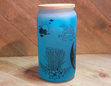 Load image into Gallery viewer, Color Changing Mushroom Beer Can Glass | Boho Mushroom Coffee Glass