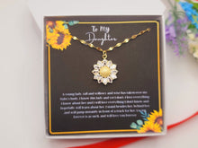 Load image into Gallery viewer, To My Daughter (From Mom) Interlocking Hearts Necklace, Mother to Daughter Gift,