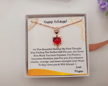 Load image into Gallery viewer, Authentic Carnelian Necklace Customizable Gift Necklace, Christmas Gift Necklace Holiday Gift
