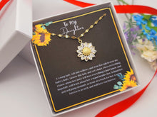 Load image into Gallery viewer, To My Daughter (From Mom) Interlocking Hearts Necklace, Mother to Daughter Gift,