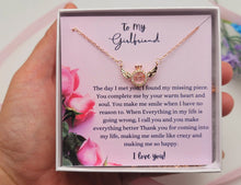 Load image into Gallery viewer, To My Girlfriend Necklace Gift For Her, To My Soulmate Necklace, Love Necklace