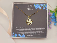 Load image into Gallery viewer, To My Sister, Strong Sister's Gift for Sister Birthday,Sister In Law Gift, Windmill
