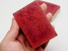 Load image into Gallery viewer, Watermelon Sorbet Handmade Soap Exfoliating Soap Goat's Milk Glycerin Soap