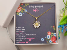 Load image into Gallery viewer, To My Wife Soulmate Necklace Gift For Her, To My Wife Necklace, Love